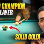 The First Ever SOLID GOLD Pool Ball