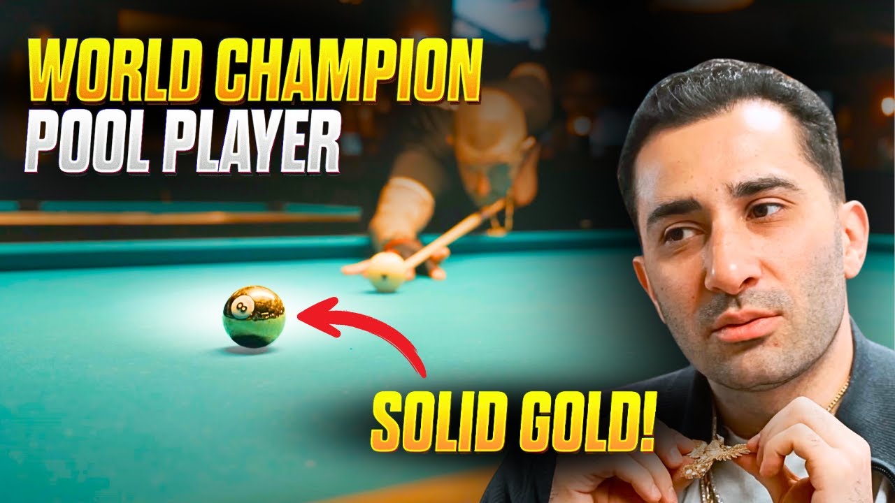 The First Ever SOLID GOLD Pool Ball