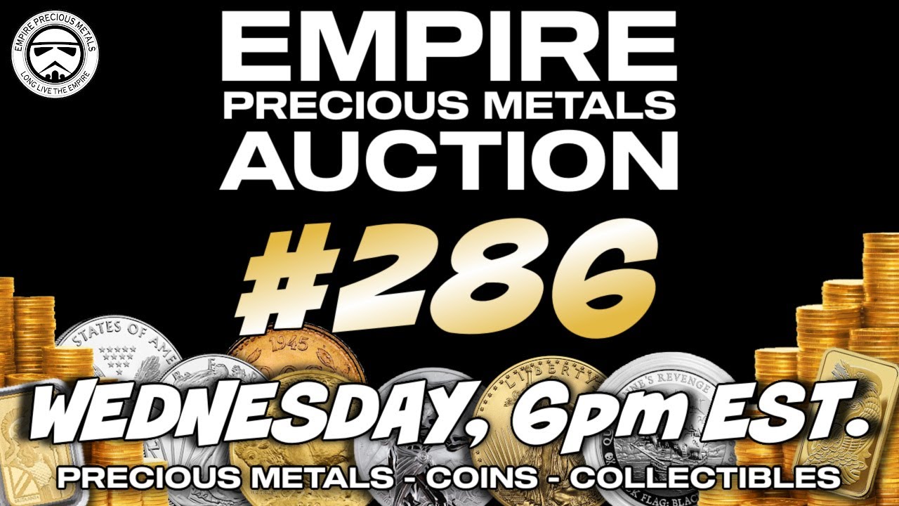 Live Silver And Gold Coin Show Auction 286