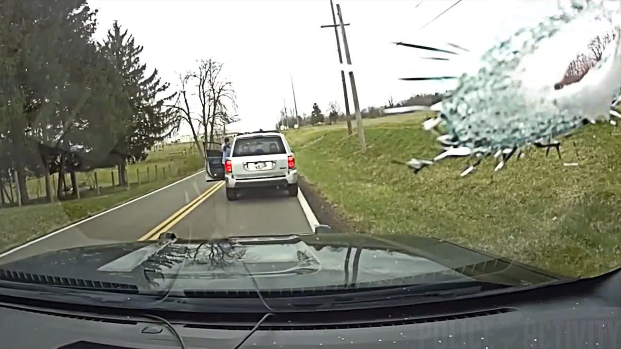 Suspect Opens Fire on Ohio Officers During Intense Pursuit