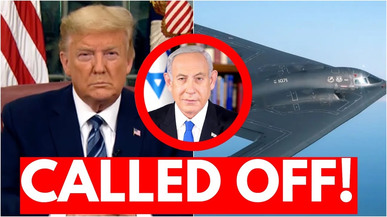 Trump STOPS Israeli Attack On Iran *INSANE DETAILS*