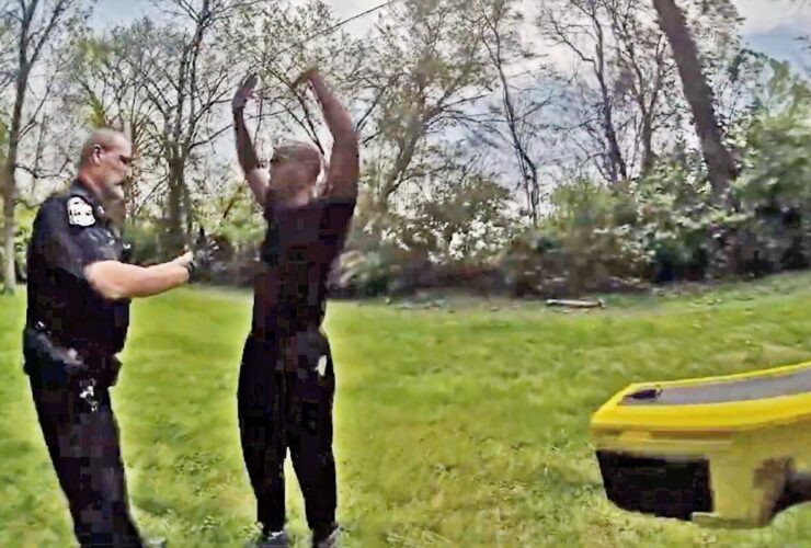 Suspect Shot In Head After Attempted Stabbing Of Officer