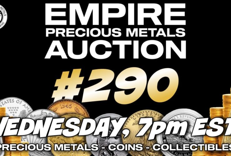 Live Silver And Gold Coin Show Auction 290