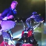 Motorcyclist Grabs Officer's Taser During Altercation Then Gets Shot
