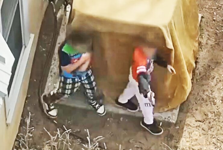 Two Young Kids Point Gun at Deputies During Standoff