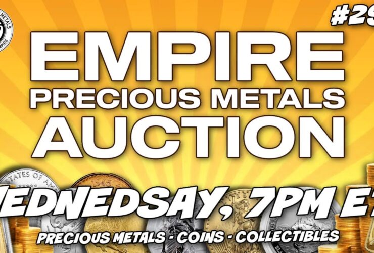Live Silver And Gold Coin Show Auction 292