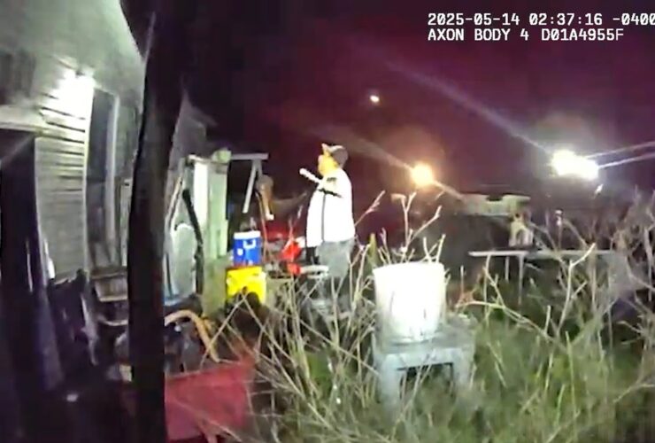 SWAT Officers Shoot Suspect Who Fired Gun Outside a Trailer