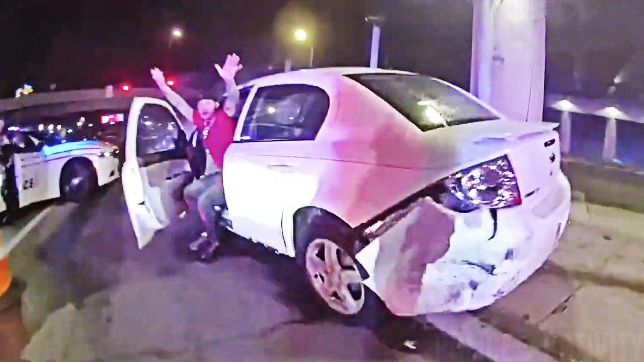 Dayton Police Ram Suspect Vehicle After Reckless Wrong Way Driving