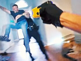Moore Police Officer Tases and Body-Slams Suspect Who Broke into a Home