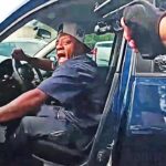 Houston Cop Shoots Suspect After Being Pinned by Vehicle