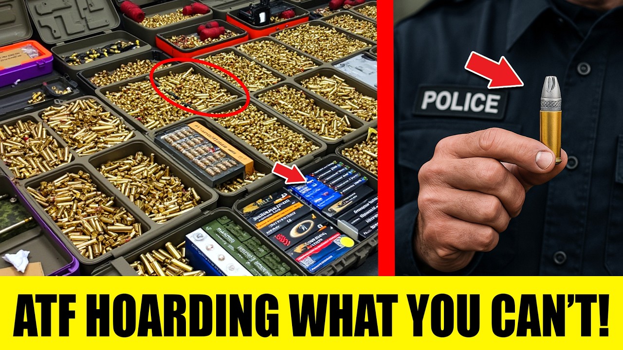 ATF's SECRET Ammo Cache Revealed – Why They're STOCKPILING What They Want to BAN!