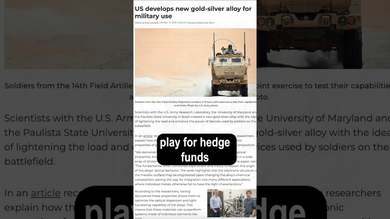 How Silver Consumption Signals What the U.S. Military Is Planning Next