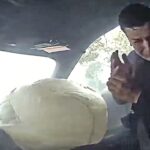 LAPD Cruiser Hits Civilian Car During Emergency Response