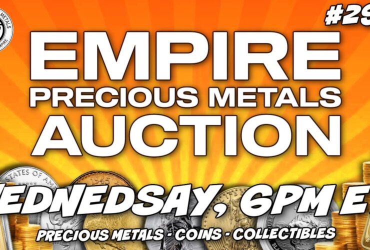 Live Silver And Gold Coin Show Auction 298