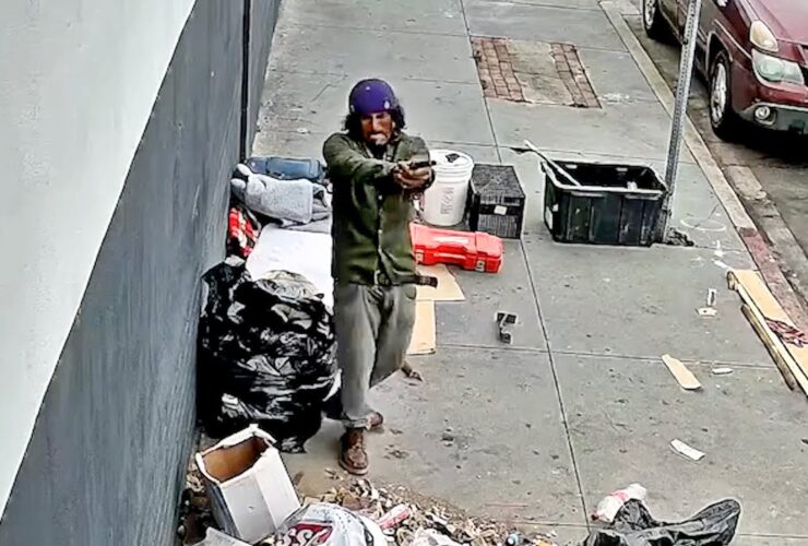 Suspect Points Pipe Shaped Like Shotgun at Officers and Gets Shot by LA Police