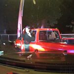 Drunk Teen Crashes Into Telephone Pole During Police Chase