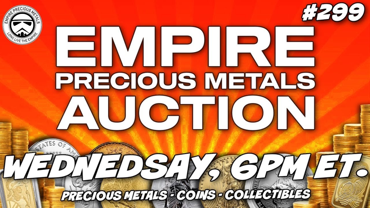 Live Silver And Gold Coin Show Auction 299