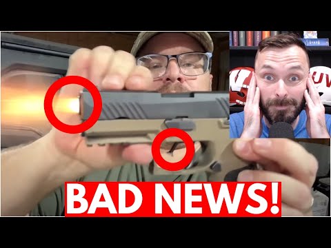 Sig Faces NIGHTMARE After Viral P320 Discharge Video