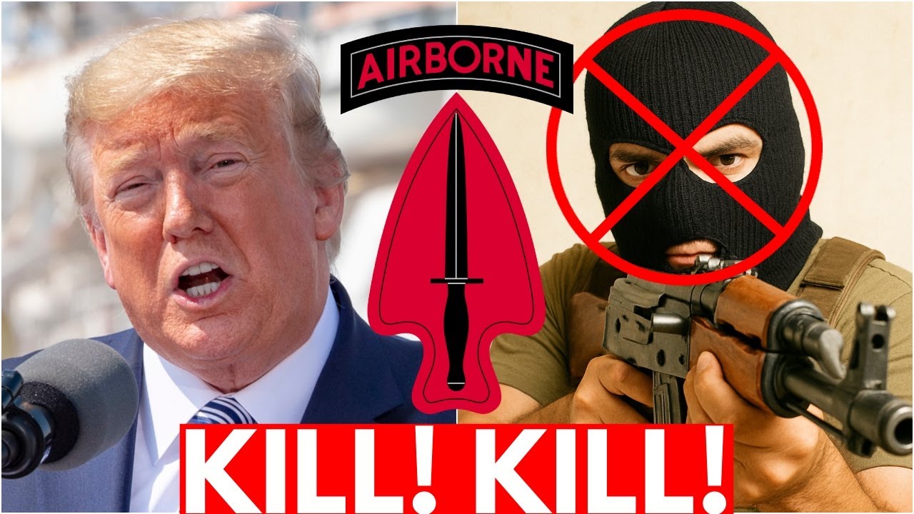 Trump RUSHES Military Forces To HAMMER Drug Cartels