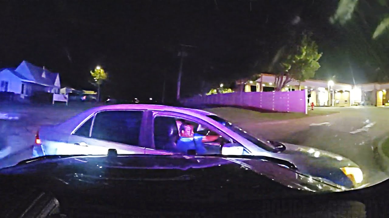 Suspect Drives Through Front Yards and Crashes into Fence During Police Pursuit