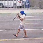 LA Officers Shoot Suspect Armed With Machete