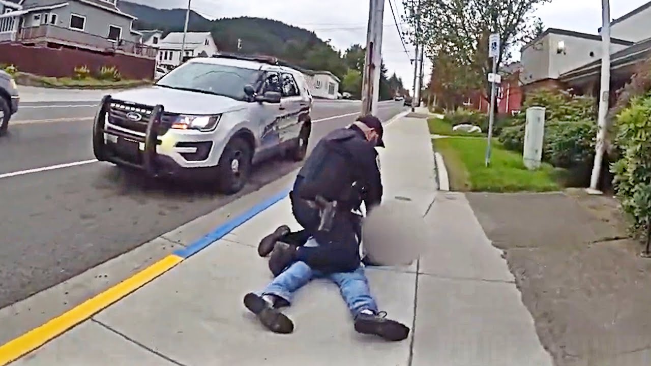 Alaska Officer Slams Man to Ground During Arrest