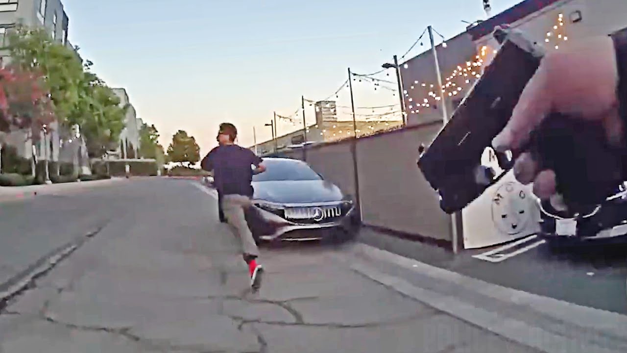 LAPD Cop Shoots Suspect Who Pointed Gun While Fleeing