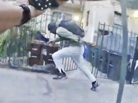 NYPD Cops Fire At Suspect Still Shooting During Street Gun Battle