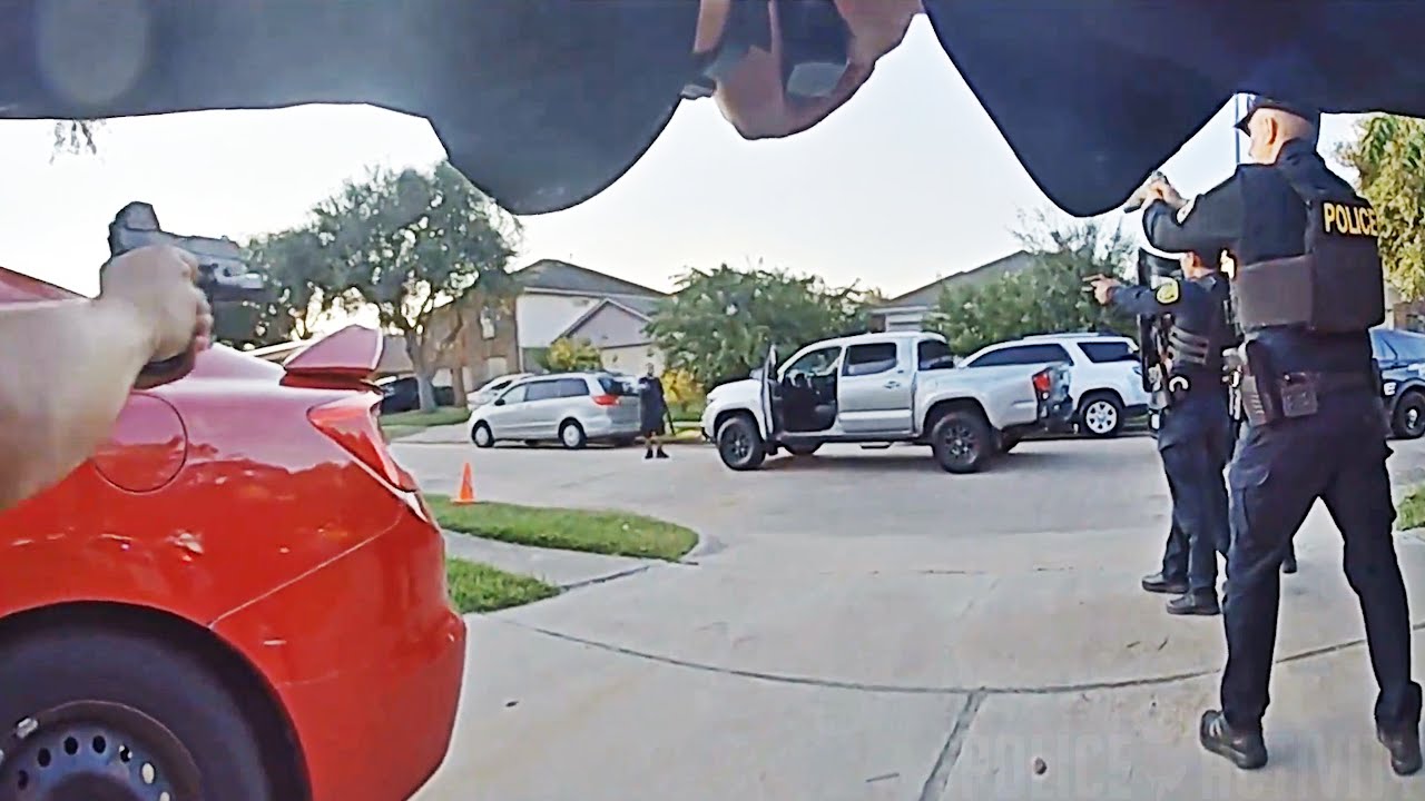 Houston Officers Open Fire On Robbery Suspect Who Pointed Gun