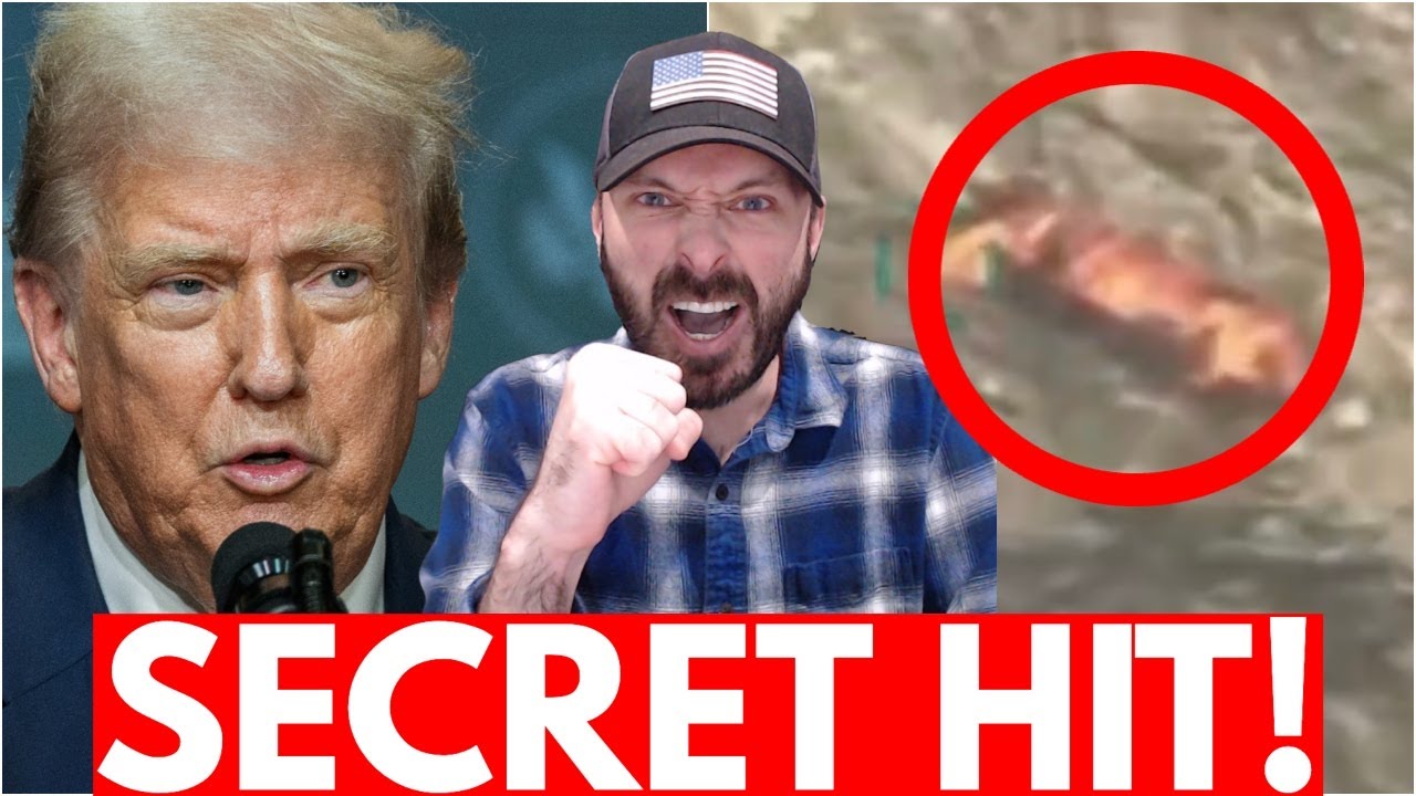 Trump LIGHTS UP Drug Boat In Secret Operation *NEW STRIKE*