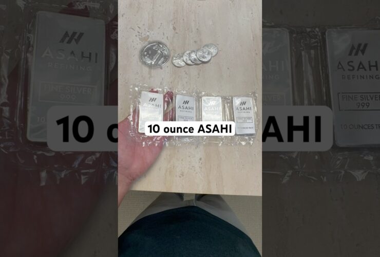 I’m holding 40 ounces of silver, and today it just rallied to  an ounce! #silver #money #invest