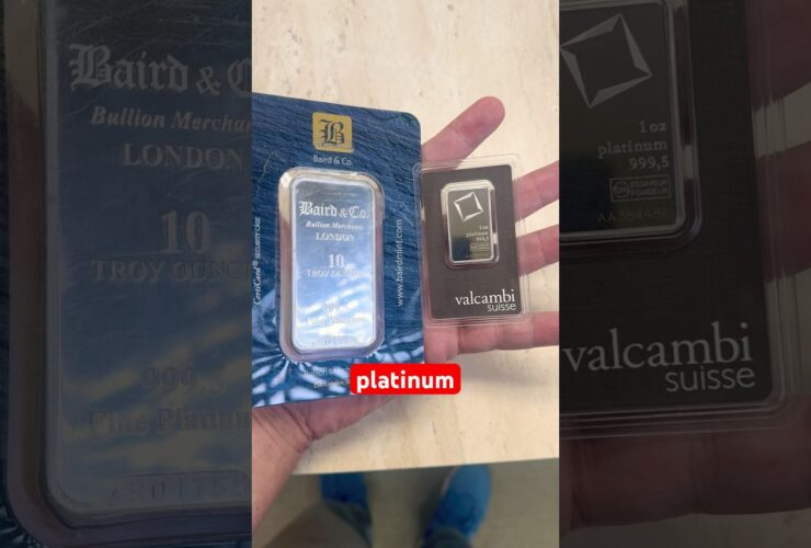 Why is nobody talking about Platinum? #platinum #investing #money #stockmarket