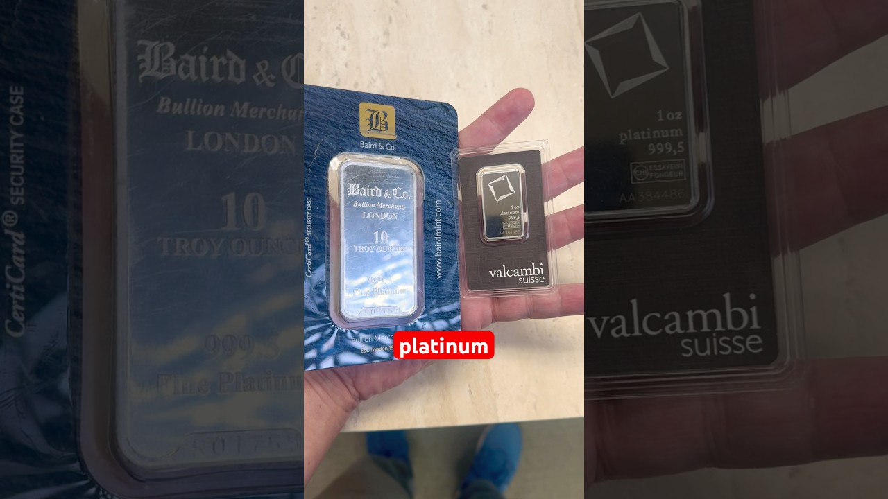 Why is nobody talking about Platinum? #platinum #investing #money #stockmarket