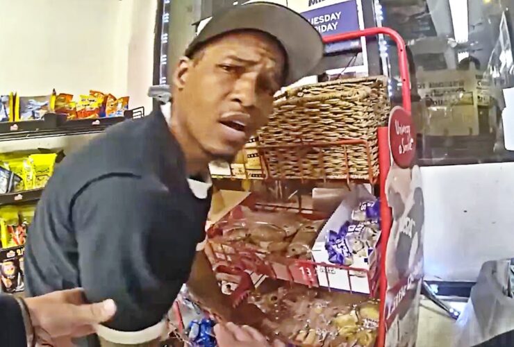 Shootout Breaks Out Inside Liquor Store Between LAPD Cops And Suspect