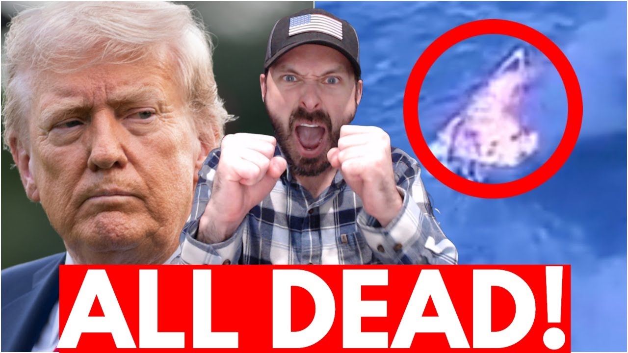 BREAKING: Trump BLOWS UP Another Drug Boat *STRIKE FOOTAGE*