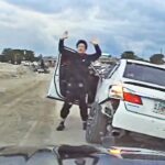 Teen Driver Pushes Honda To The Limit Trying To Escape Police