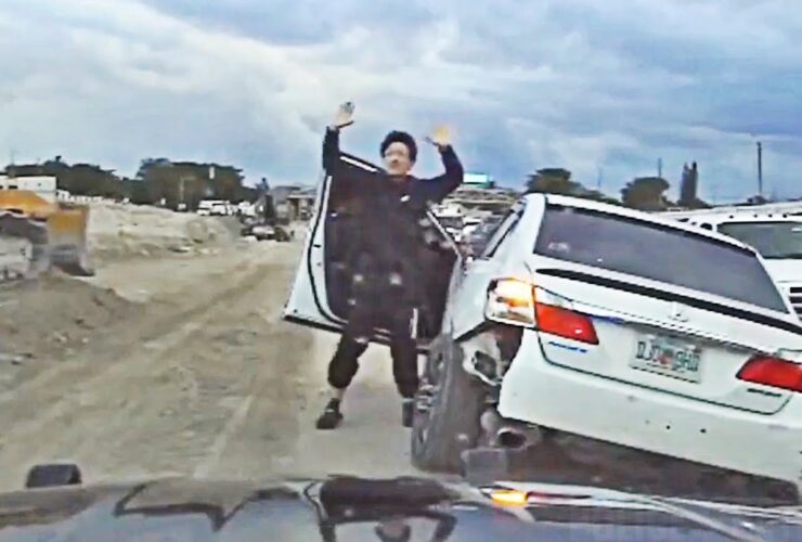 Teen Driver Pushes Honda To The Limit Trying To Escape Police