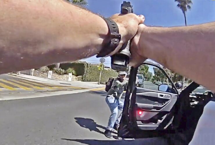 Anaheim Officer Shoots Suspect Charging With a Shovel