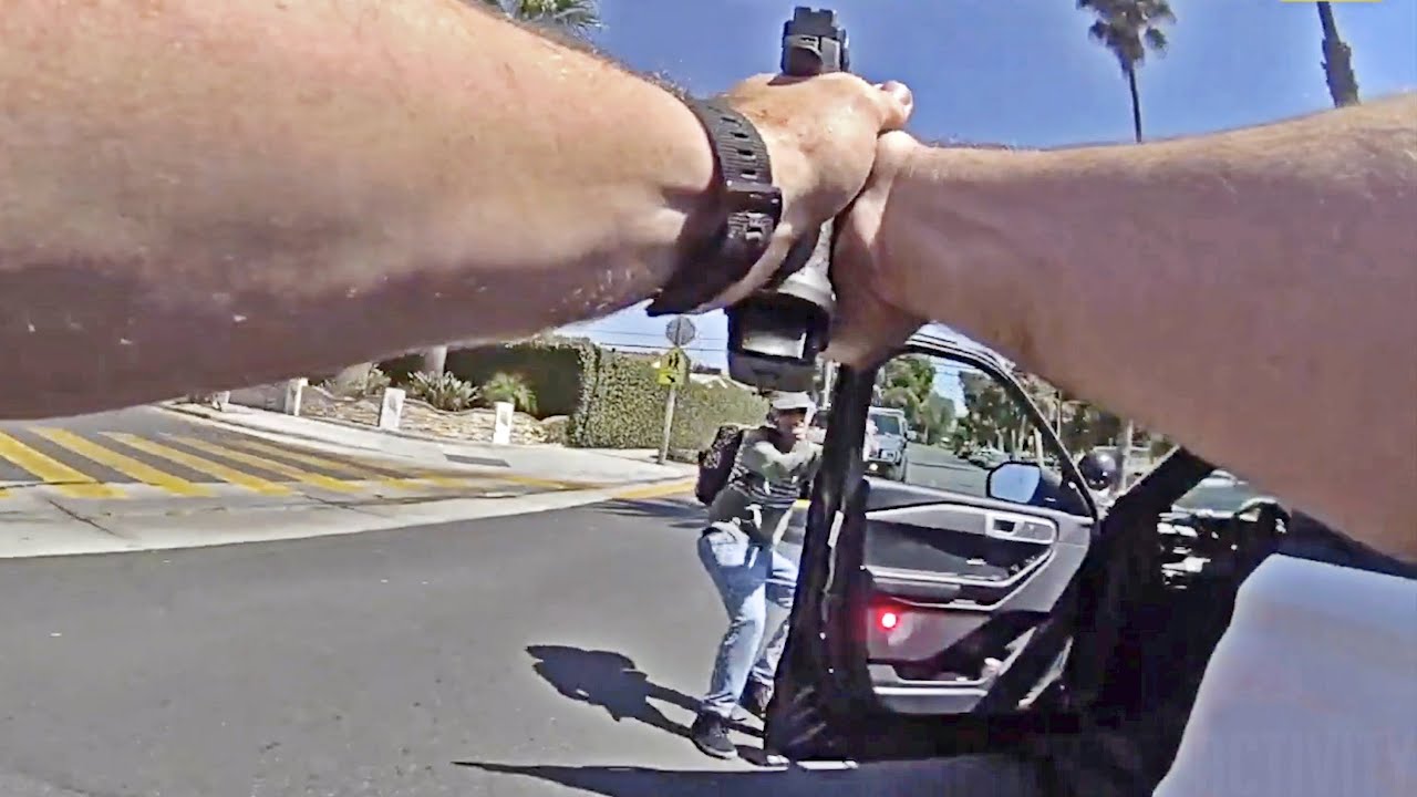 Anaheim Officer Shoots Suspect Charging With a Shovel