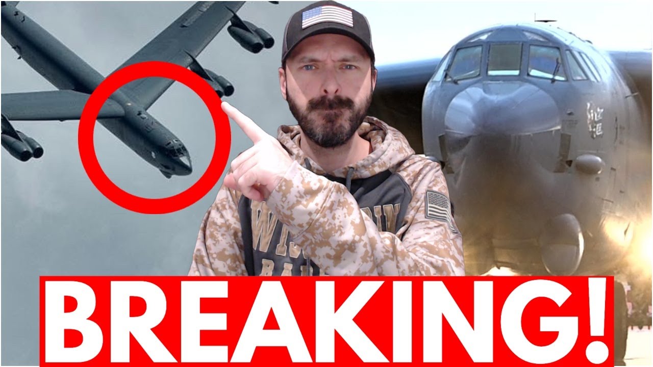 American Bombers IN THE AIR Near Cuba And Mexico