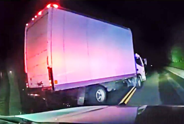 Pierce County Deputies Use PIT Maneuver To Stop Stolen Box Truck