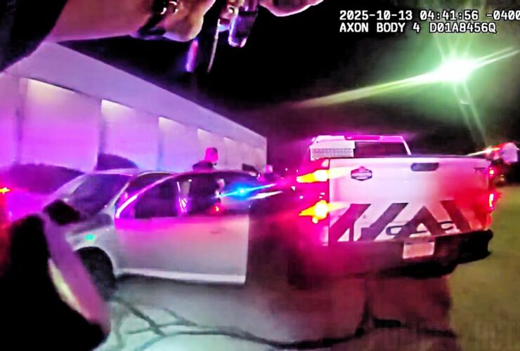 Police Shoot Suspect Who Rammed Patrol Vehicle And Charged With Knife