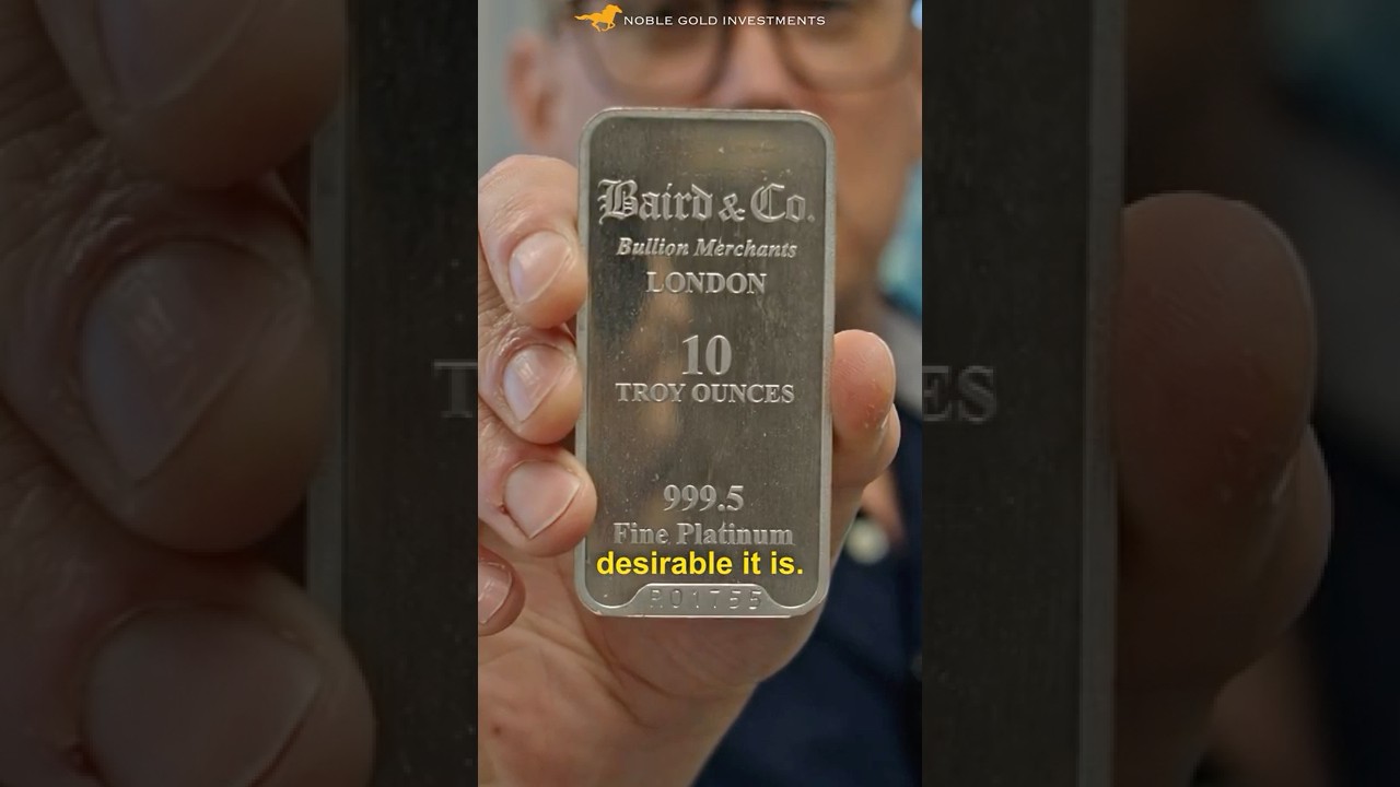 Think gold is rare? This is how rare platinum is..