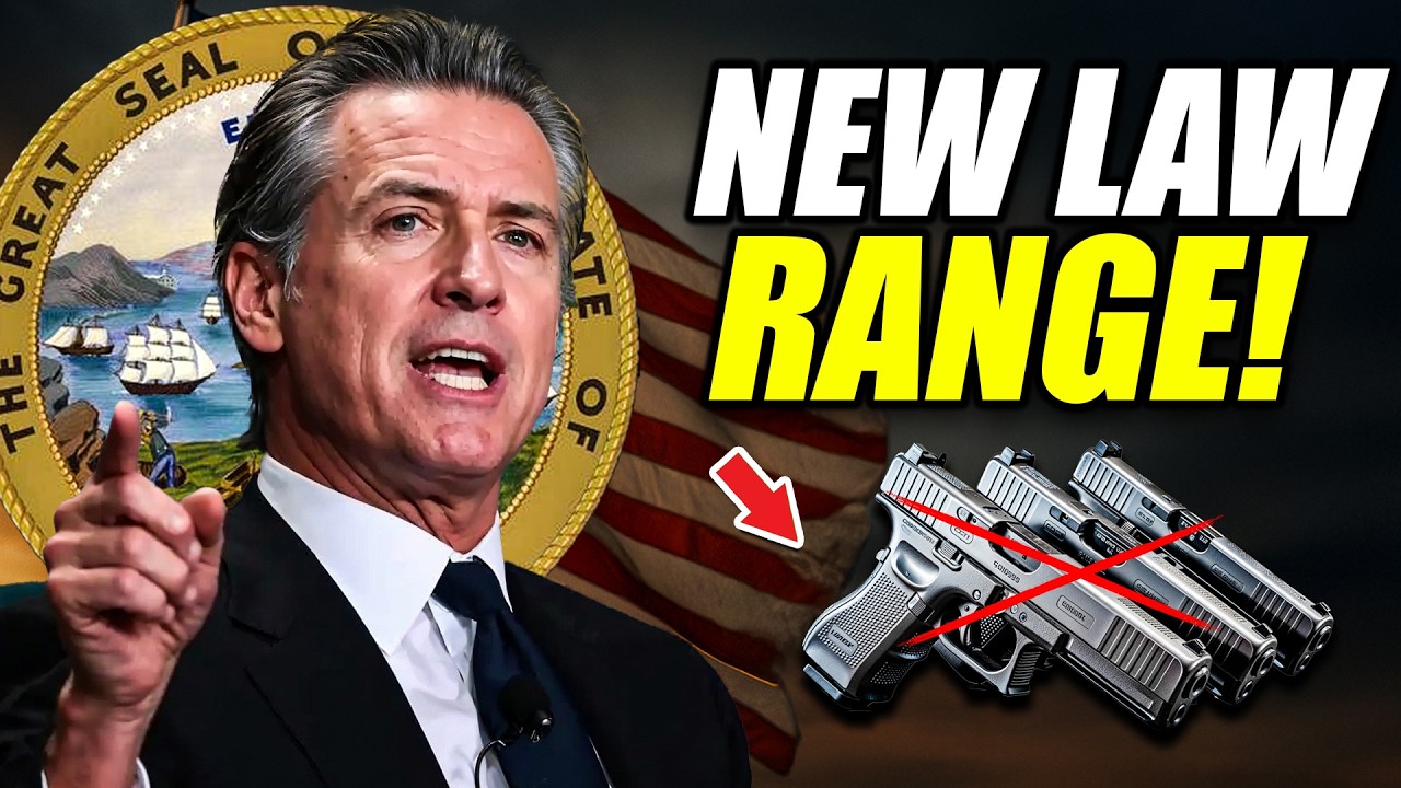 BREAKING: Newsom’s New Law Legalized Gun Confiscation — No Crime Required!