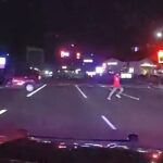 Wild Shootout Between Police And Suspect in front of Southern California In-N-Out