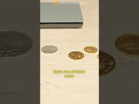 Different gold and silver denominations…