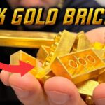 World's First Gold Brick Set