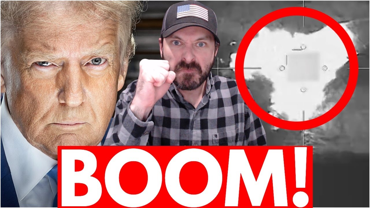 Trump HAMMERS New Drug Boat With MASSIVE Bomb *STRIKE FOOTAGE*