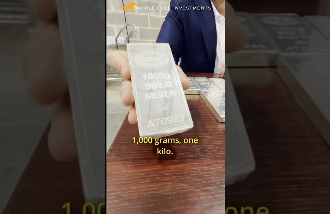 This Silver brick is worth ,000!