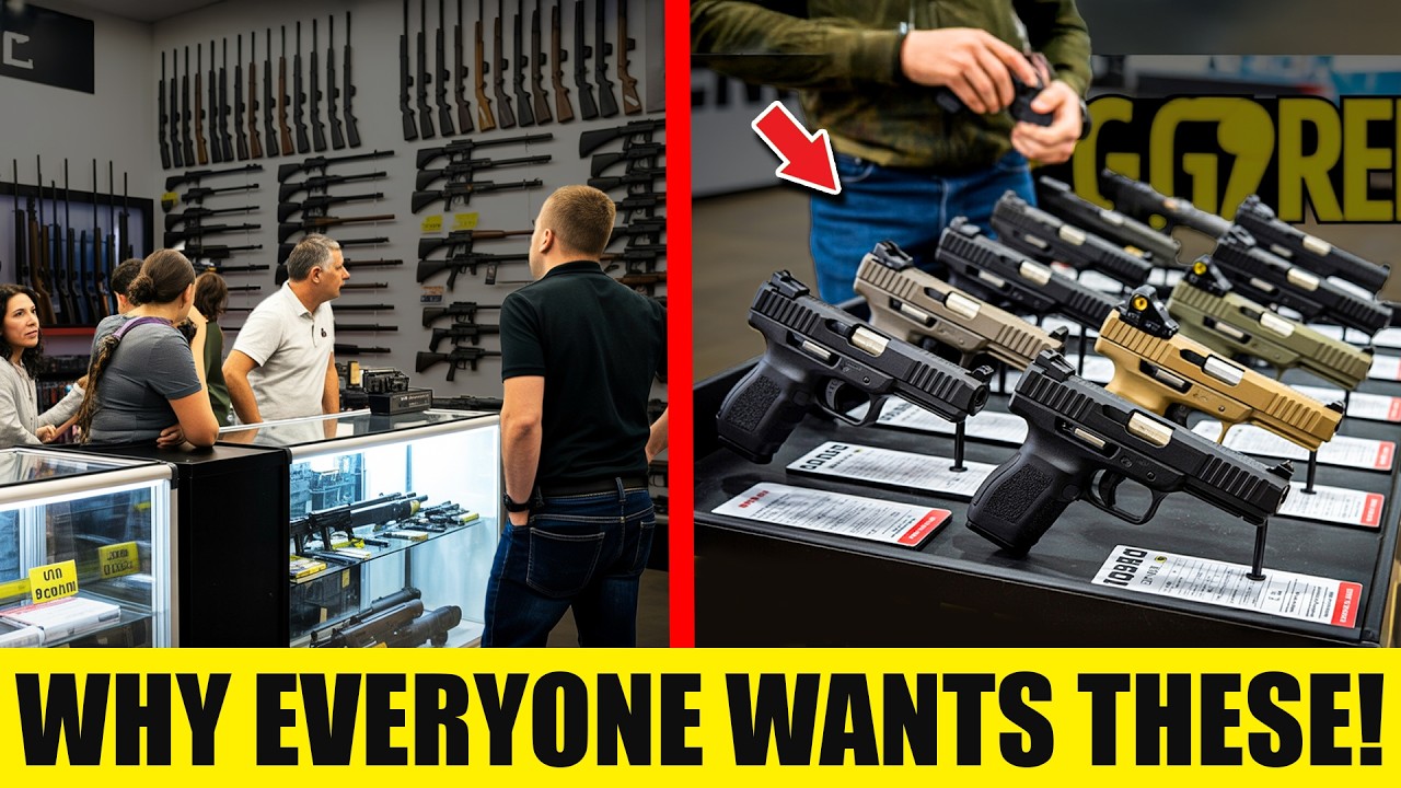 TOP 10 Pistols Selling Out Fast in 2025 – Gun Stores Can't Keep Up!
